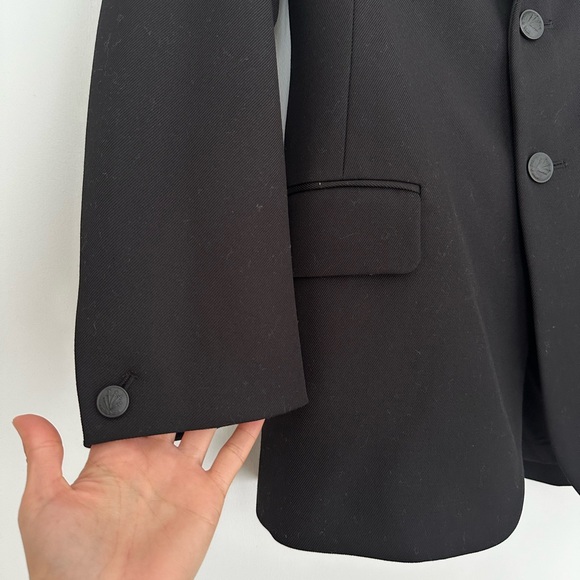 Rag & Bone Laurence Virgin Wool Blazer in Black - Picture 8 of 10